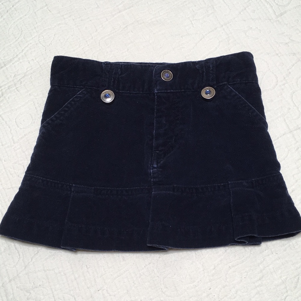2-3T (4/$20) Winter Weight Navy Skirt by Tag